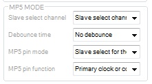 Support for Different SPI Slave Select Pins