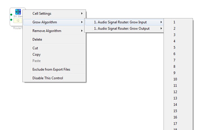 Audio Signal Router