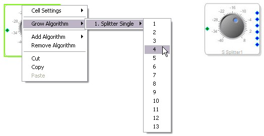 Single-Control Splitter