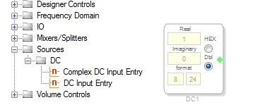Complex DC Input Entry