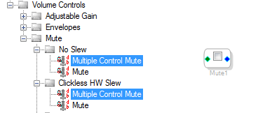 Multiple Control Mute
