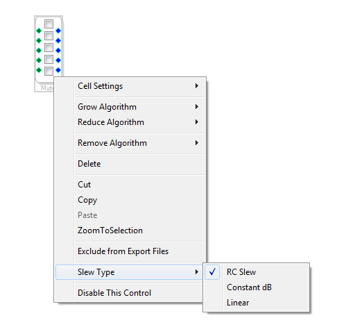 Slew Configuration