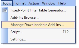 Manage Downloadable Add-Ins