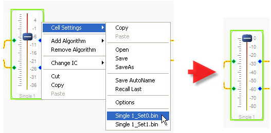 Block Settings Example: