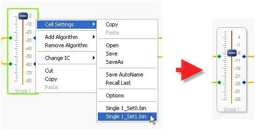 Block Settings Example:
