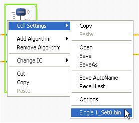 Block Settings Example: