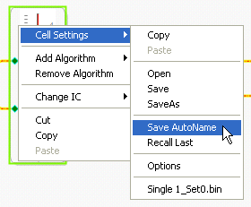 Block Settings Example: