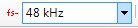 Setting Software Sample Rate