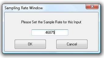 Setting "Non-Standard" Software Sample Rates